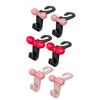 2Pcs Car Hook Lightweight Trunk Seat Button Hook Hole-Free Interior Storage Hook Multi-Functional Water Cup Holder