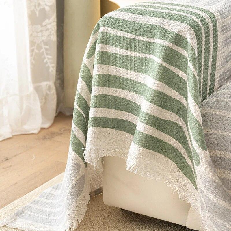One Piece Sofa Cover Cloth Towel Nordic Sofa Blanket Cover Towel All Inclusive All Season Universal