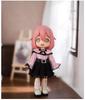 Obitsu 11 OB11 Size Outfit for Obitsu Doll 11cm Body: Landmine Style Lace Blouse, Skirt, and Lace Socks, Cute 3-Piece Set (Pink)