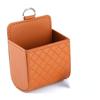 Auto Parts Universal Car Mobile Phone Bag PU Leather Car Auto Air Outlet Coin Bag Case