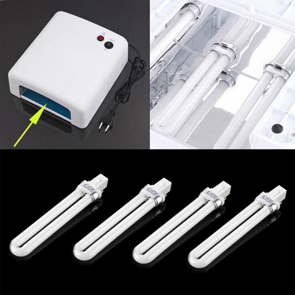 1Pcs 9W Curing UV Gel Lamp Gel Nail Art Dryer Light Bulb Tube Replacement 365nm