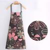 1 ks Olejivzdorná slunečnice Protišpinavá zástěra Kreslená bez rukávů Restaurace Potřeby Vodotěsná Nastavitelná Kuchyňská zástěra
