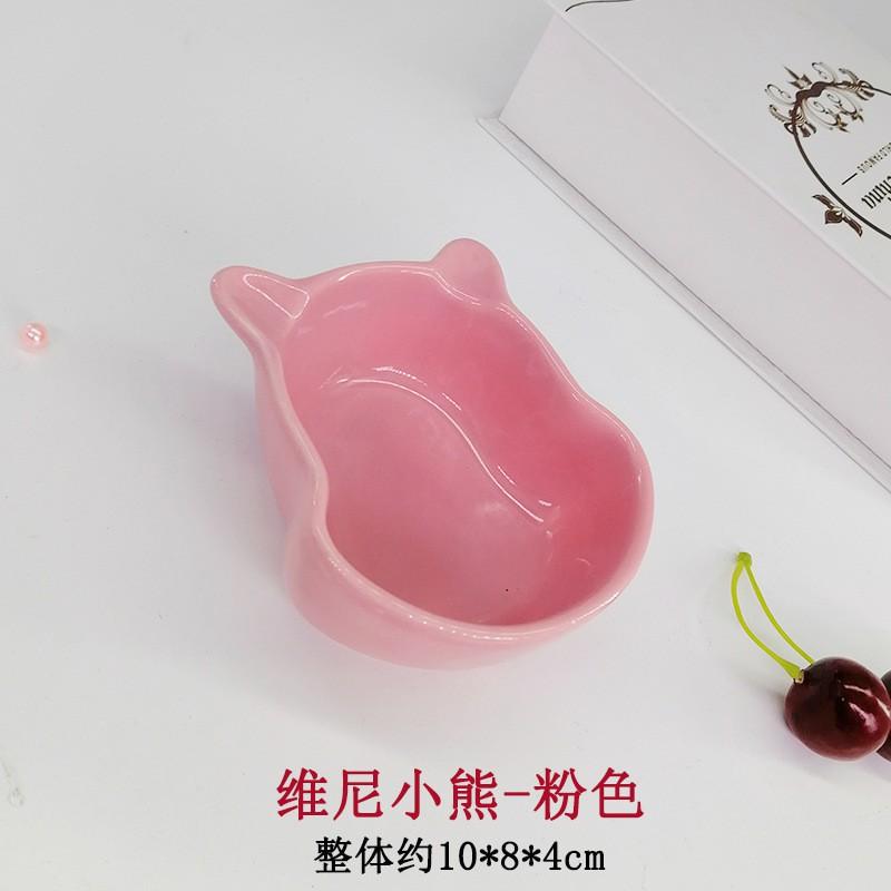 Ceramic Heart-Shaped Dessert Bowl Kids - Cute Hand-Painted INS Style Snack Dish Microwave Safe Multiple Colors