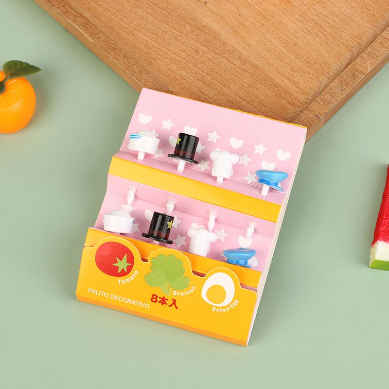 Children'S Food Selection Cartoon Fruit Fork Toothpick For Dessert Accessories