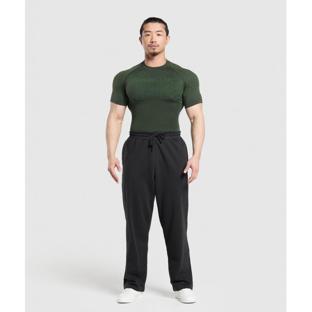 Gymshark TecTonic Seamless T shirT Trail Green Classic Green A1b1p Ec28