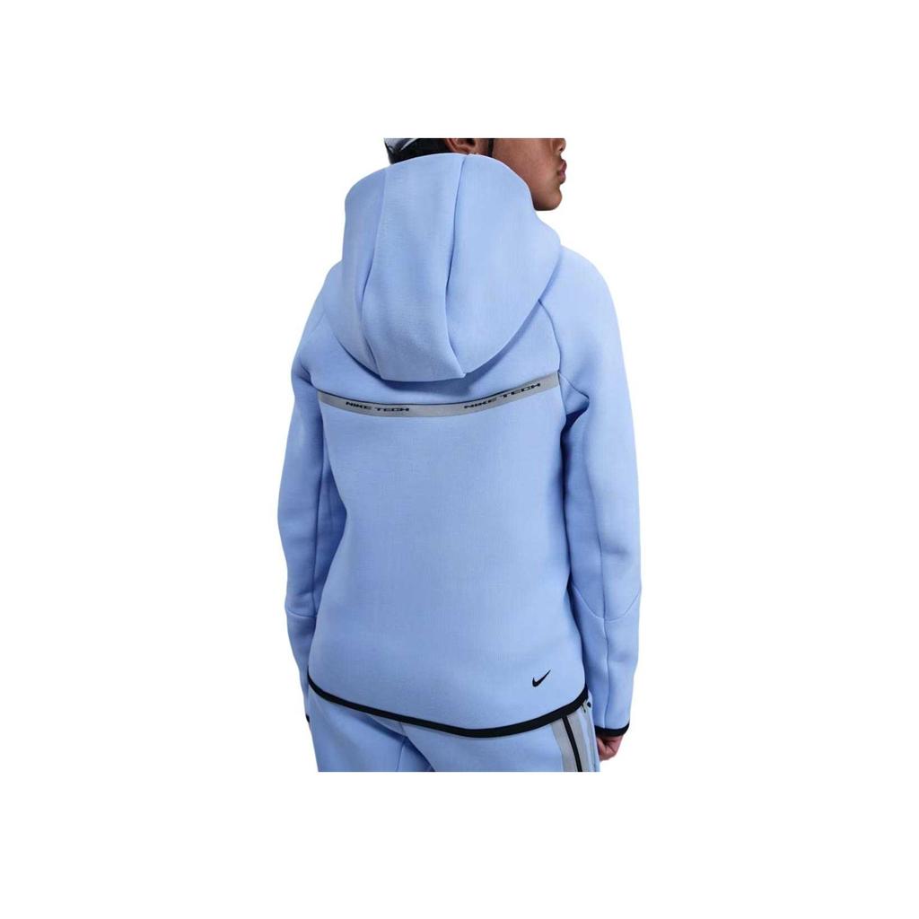 Nike Ropa Deportiva Tech con Capucha y Cremallera Comodidad Sudaderas para Niños IM9154-468