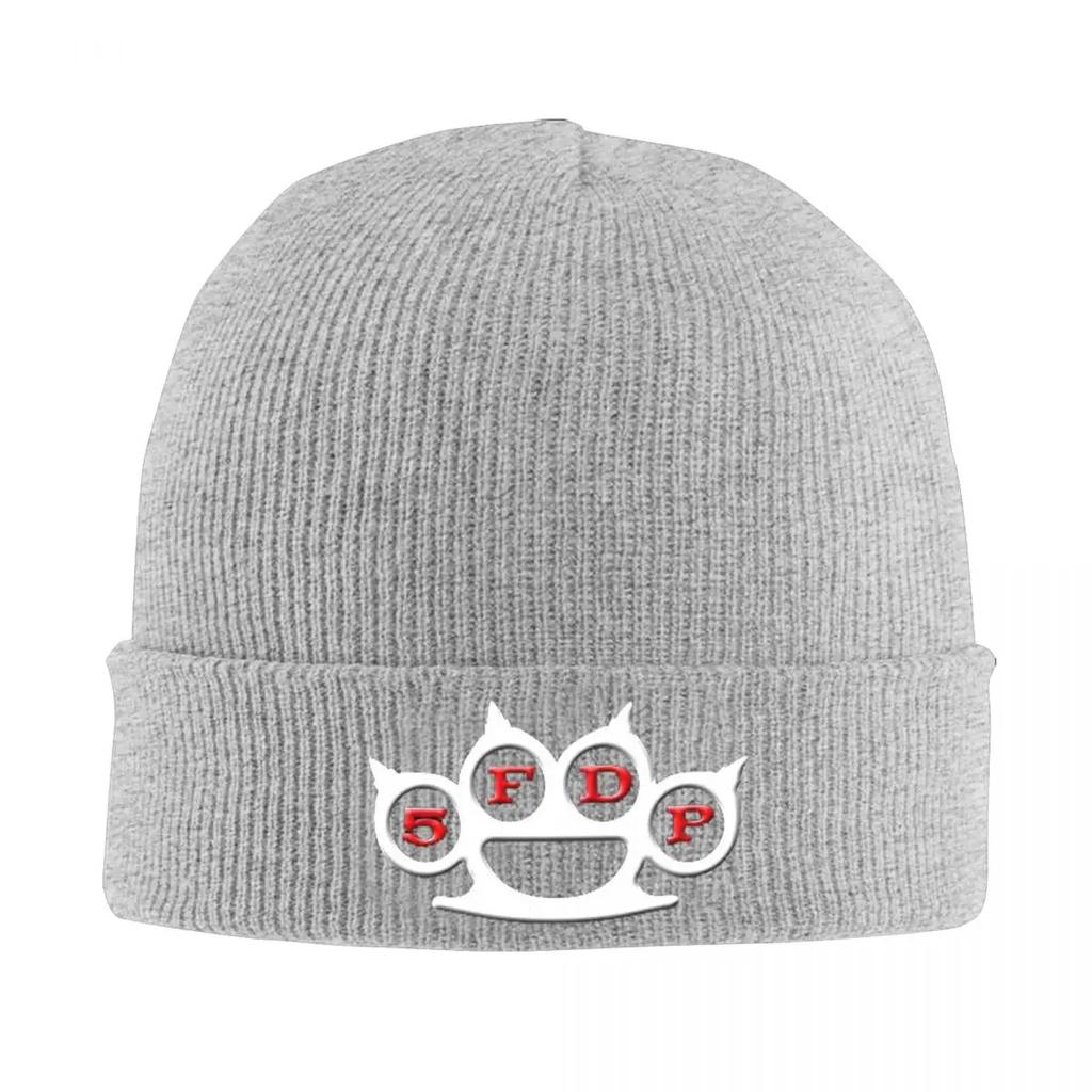 Five Finger Death Punch Warm Knitted Cap Winter Knit Bonnet Hat Skullies Beanies Hip Hop Caps for Unisex