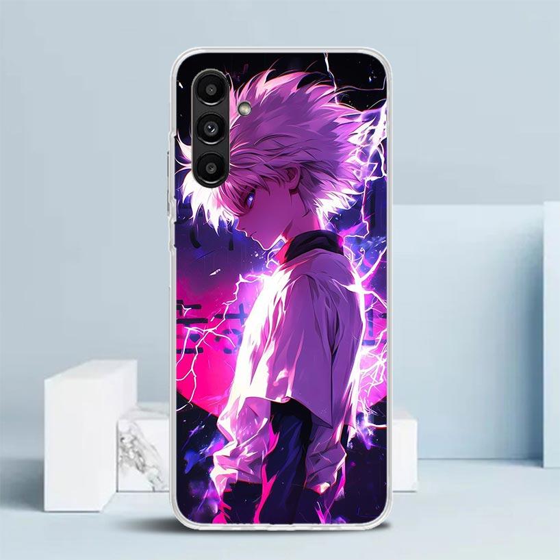 Huner X-Hunters Killua Cover for Samsung Galaxy A17 A37 A57 A16 A26 A36 A56 A15 A14 A55 Phone Case A13 A53 A25 A35 A24 A34 A23 A