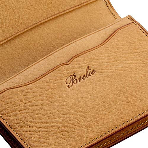Breilio Minerva Business Card Holder with Gusset, Natural