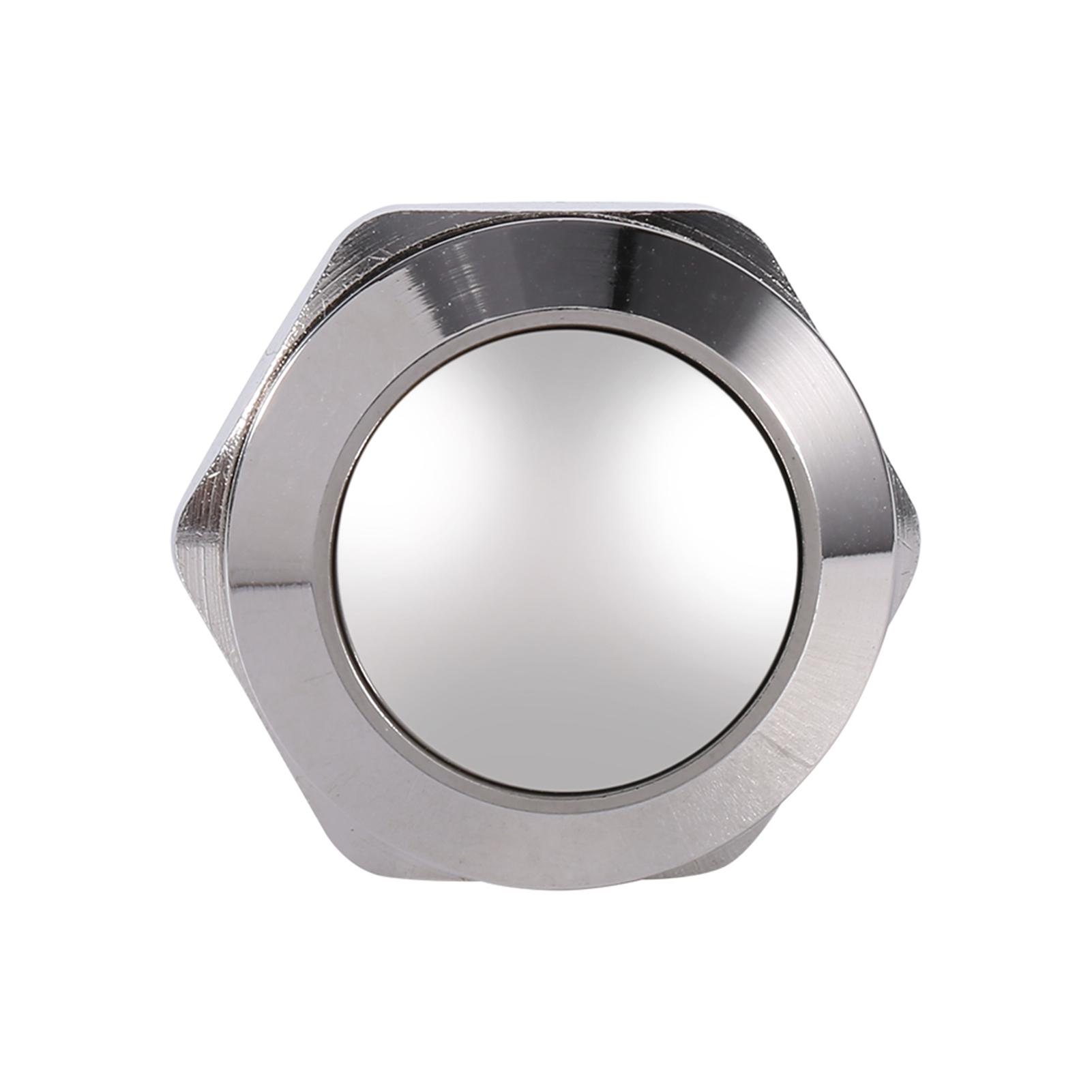 

19mm Waterproof Car Metal Push Button Horn Momentary Switch 12V чёрный