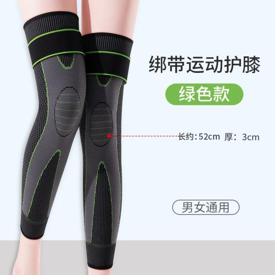 

Yousheng Full Leg Sleeves Long Compression Leg Sleeve Knee Sleeves Protect Leg, for Man Women Basketball, Arthritis Cycling Sport Football, Reduce XL зелёный