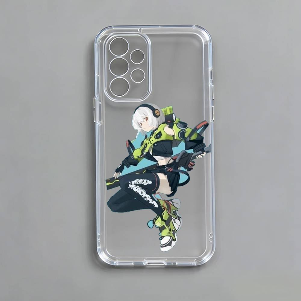 Anby D-Demara Phone Case For Samsung S25,S24,S21,S22,S23,S30,Ultra,S20,Plus,Fe,Note,10,9,5G Transparent Cover