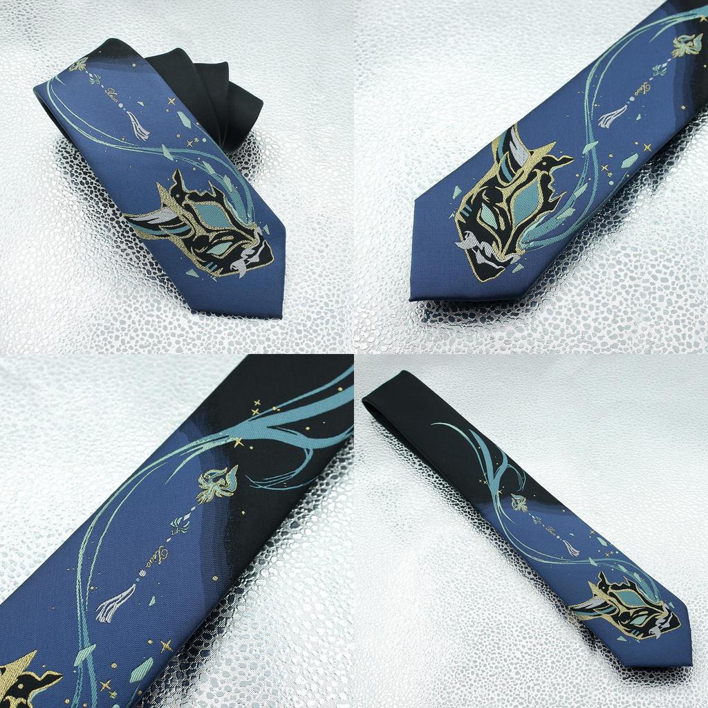 Original Fantasy Peripheral Xio Jk Tie Cosplay Costume Accessory Anime Two-dimensional Tie, Xio Mask Tie