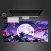 Sakura Scenery Mouse Pad Large Antislip Rubber Gaming Mousepad Durable Thick Seam Edge Suitable For Office And Gaming Desk Mats