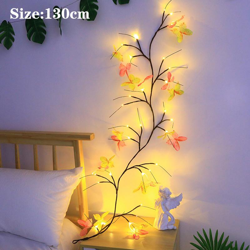  LED Tree Branch Lights Realistic Twigs Wall Ornament for Children Bedroom Living Room Celebration Decor