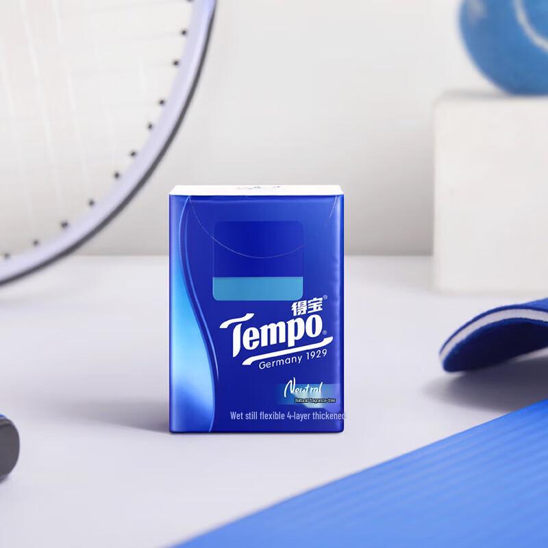 Tempo Unscented 4-Ply Pocket Tissues