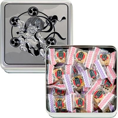 Tokiwa-do Thunder Stirrup Honpo Raijin Portable Can 100g Wagashi