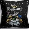 Tarot Printed Line Pillow Cover Moon Star Home Bedroom Sofa Pillow Cushion Cover