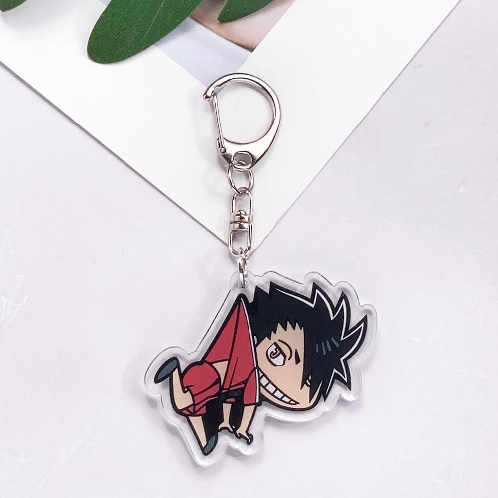 Anime veikėjai Haikyu Akrilinis automobilio raktų pakabukas Aksesuarai Juokingas Kūrybingas Madingas Krepšio pakabukas Kuprinės pakabukas Raktų pakabukas Dovanos gerbėjams