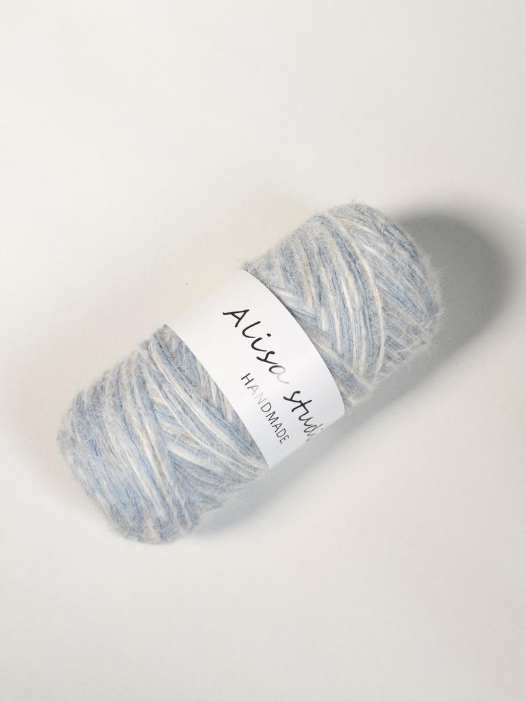 150g/roll Multi-color Spray Wool Yarn Feather Long Mink Wool Blended Yarn Handmade DIY Knitted Scarf Bag Weaving Thread