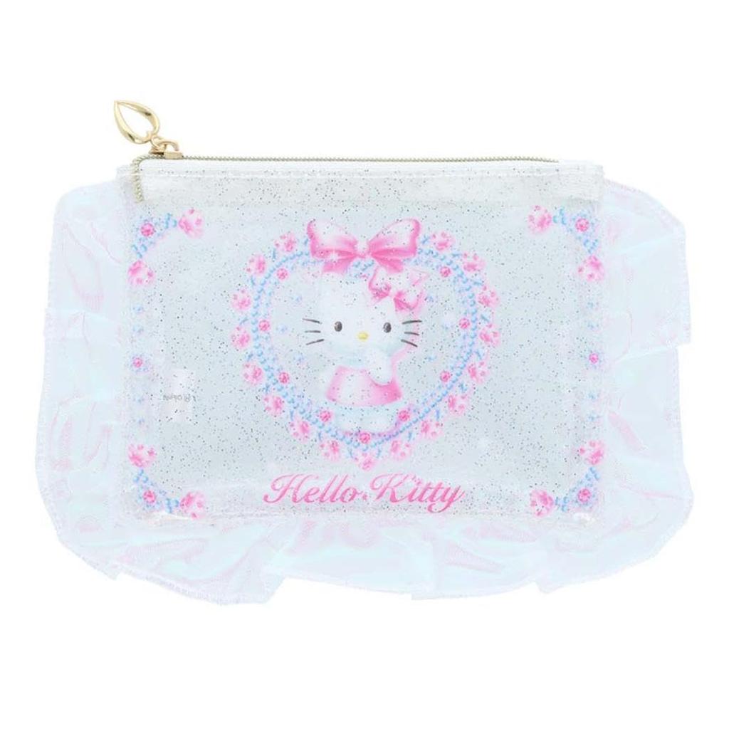 Stationery Sanrio Character Clear Y2K Ballet Hello S2334410 Sun-Star Pouch, Pouch, Core, Kitty,