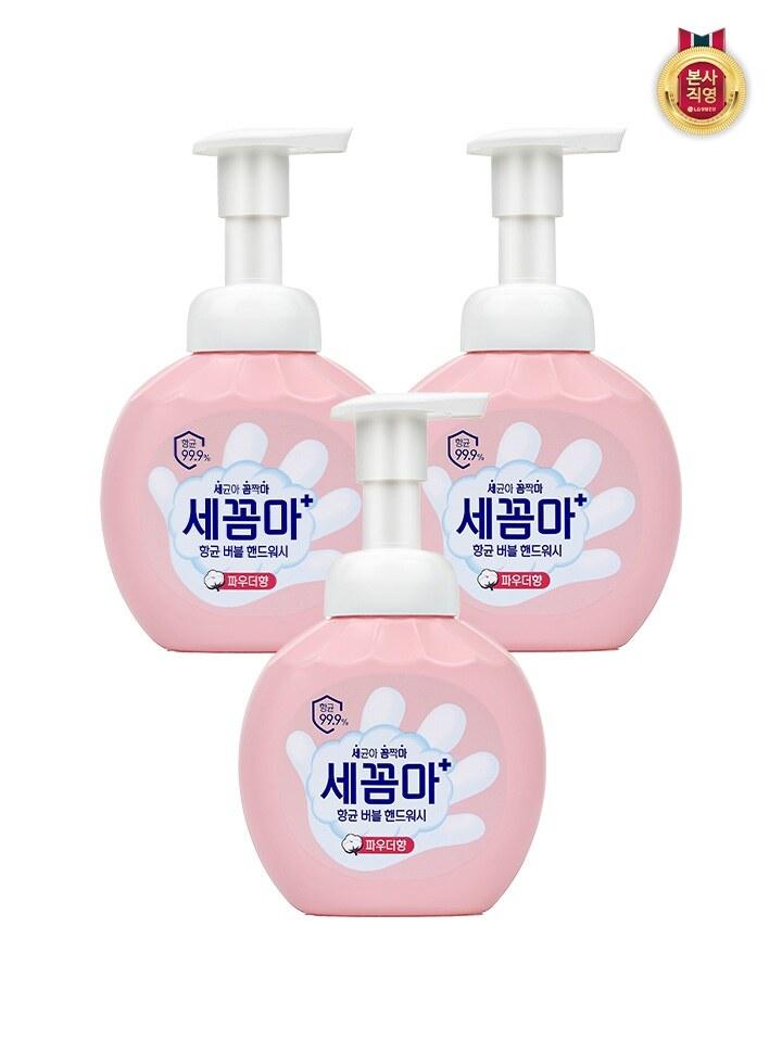 ON:THE BODY Secomma Bubble Hand Wash Powder Scent 250ML x 3