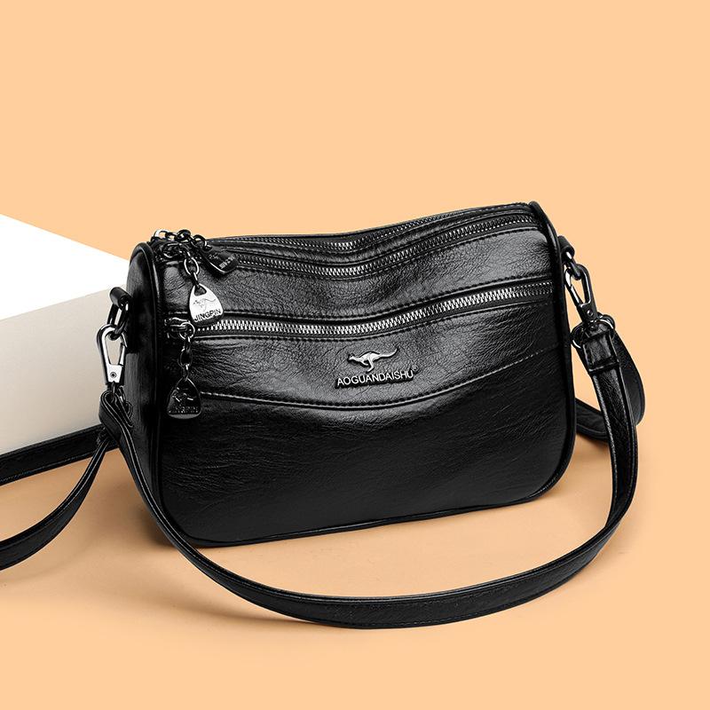 Damentasche Vier Jahreszeiten Damentasche Große Kapazität Gute Qualität Eine Schulter Schräge Umhängetasche Weiche Textur Tasche