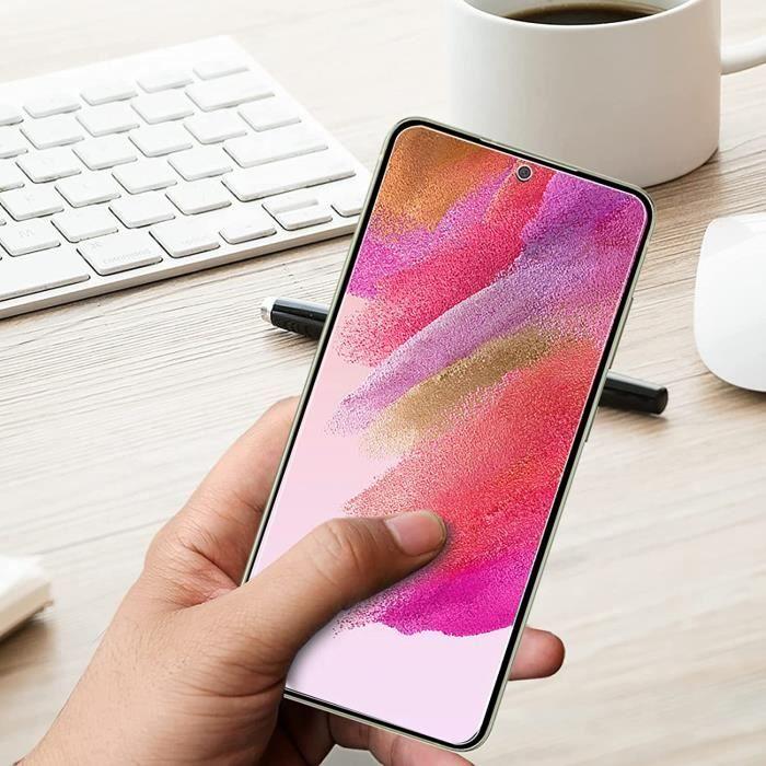 Film protecteur en verre trempé - Samsung - Galaxy S21 FE 5G - Dureté 9H - Résistant aux rayures - 3 pièces