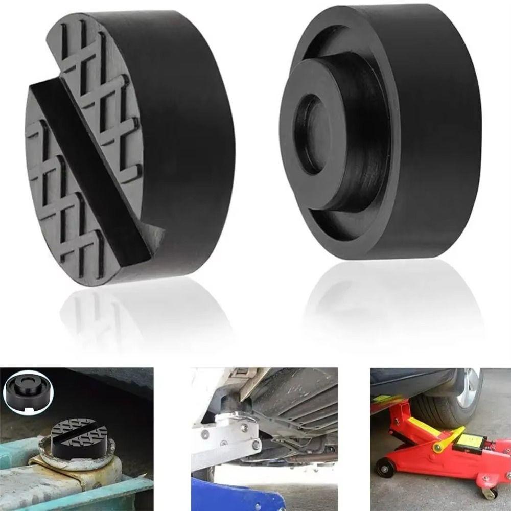 Black Rubber Jack Pad Universal Car Lift Pad New Car-Jack Rubber Cushion