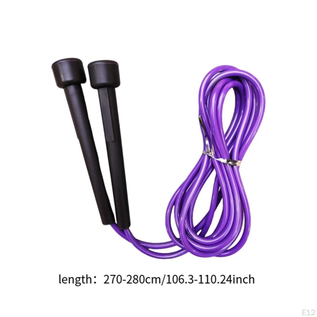 Jumping Rope Jumprope Lightweight Adjustable Silent Skipping for Endurance Training Gym