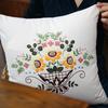 Pillow Covers Sewing Kits Embroidery Pillow Covers Kits with Embroidery Needle Pillow Case Craft Kits for Adults Kids