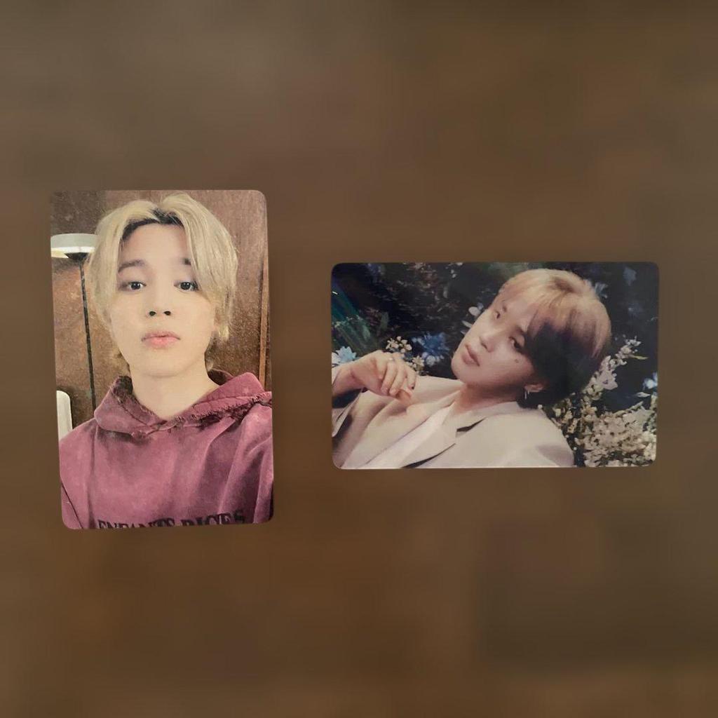 [USED] Jimin MUSE OFFICIAL SHOP Purchase Bonus Photo Cards (2 pieces)