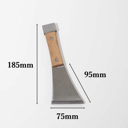 Hakeichi Y-Shaped Leather Skimmer with Hammer, 75mm, 1 Piece