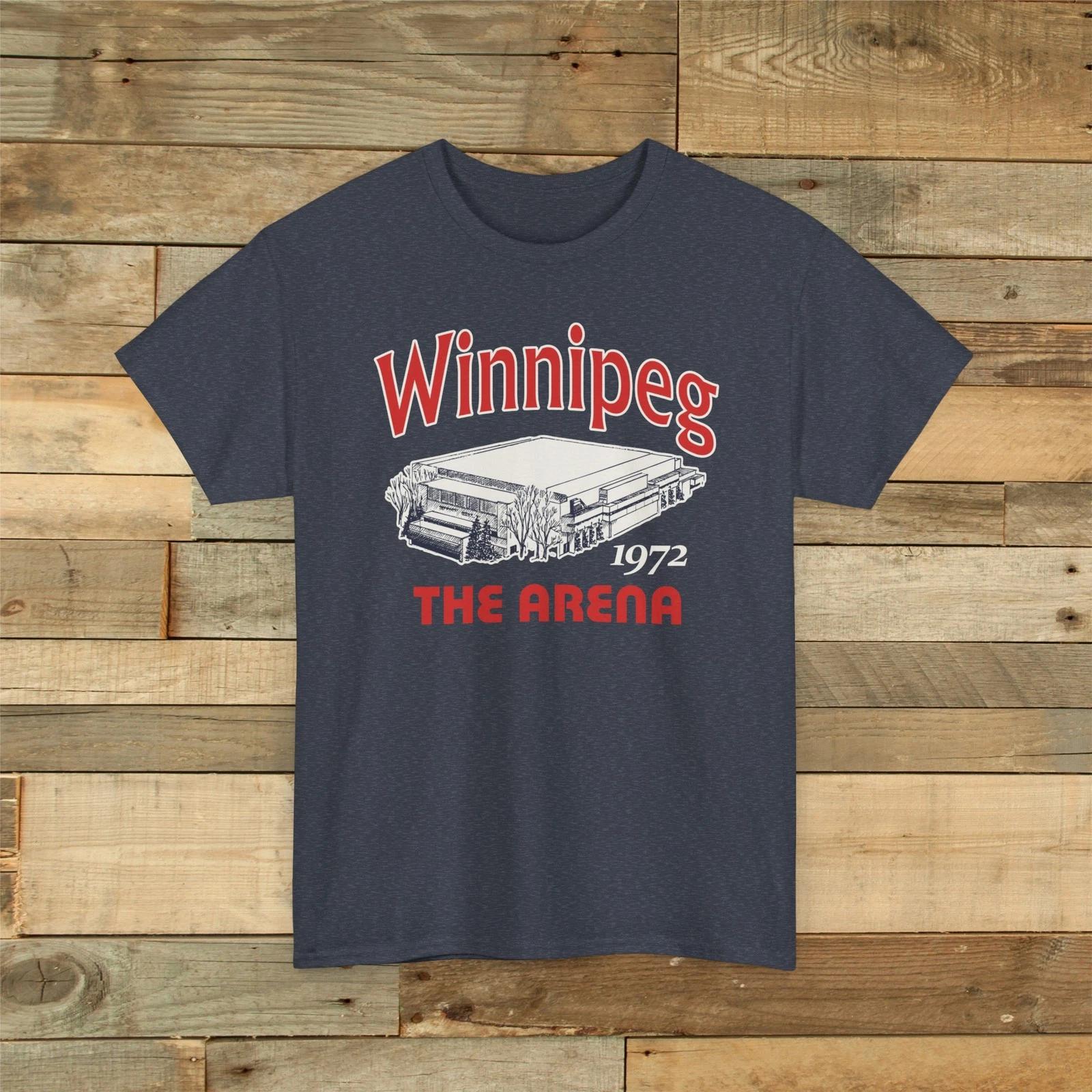 Winnipeg Arena 1972 Vintage Hockey Arena T shirt - Winnipeg Jets XL