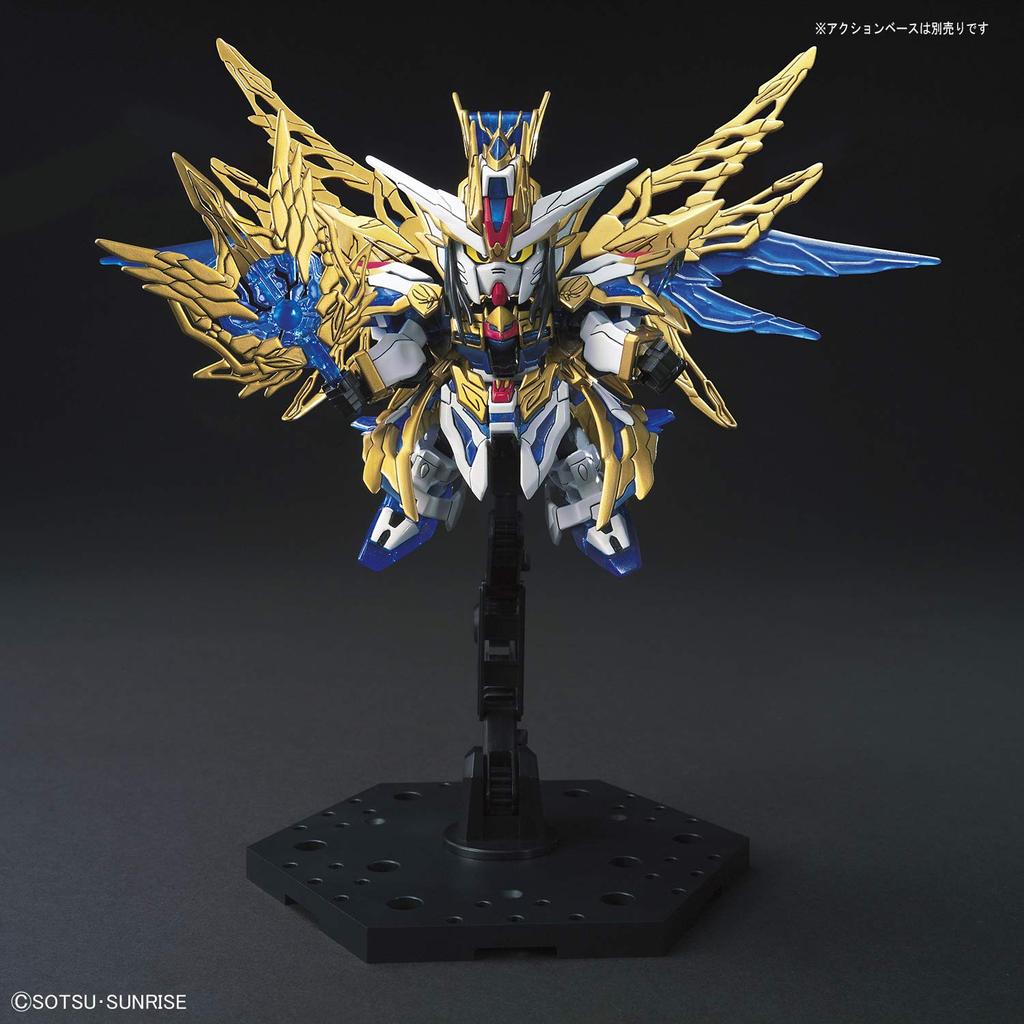 BANDAI SPIRITS SD Gundam Sangoku Soketsuden Zhuge Liang Freedom Gundam Plastic Model BAS5058185 Pre-Colored
