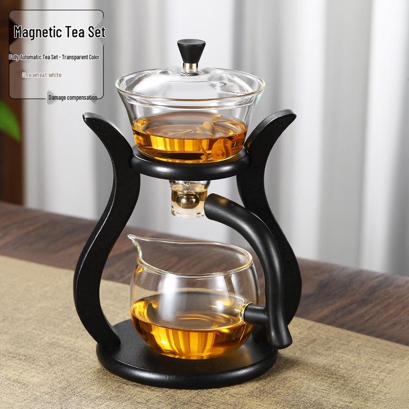 Conjunto de Bule de Vidro Magnético Automatizado para Escritório e Casa