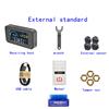 OBD2 USB Solar Receiver 4 Alarm Methods Wireless Tire Pressure Monitoring System