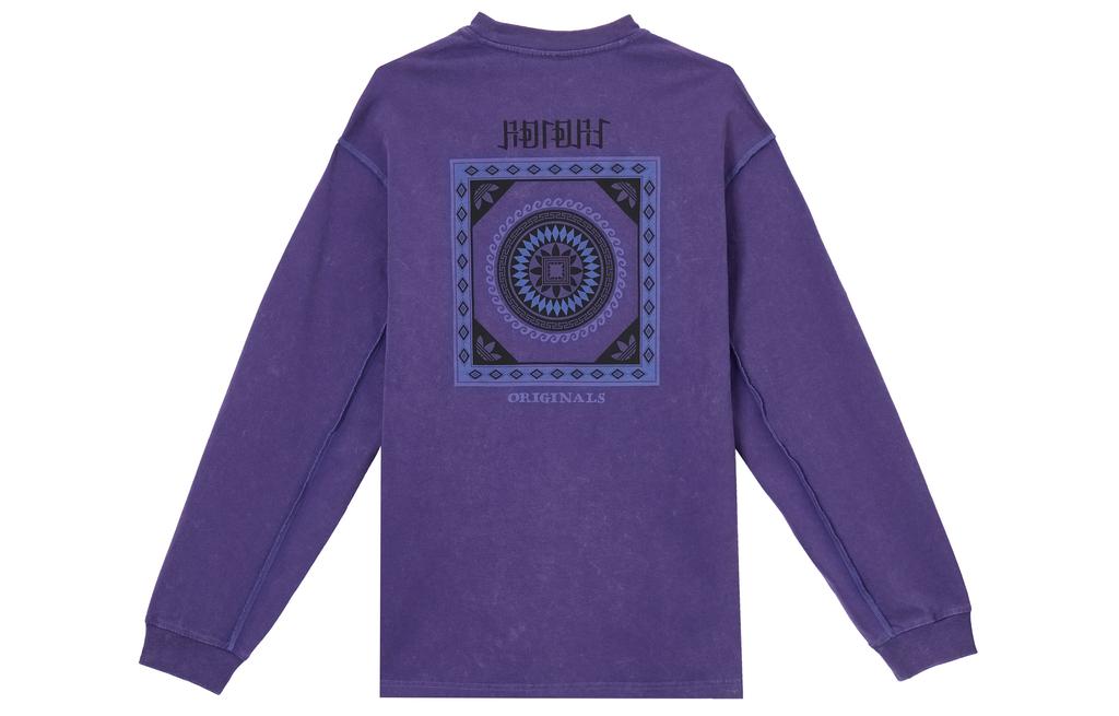 Adidas Originals Trefoil Collection T Shirt Unisex Purple KC1432
