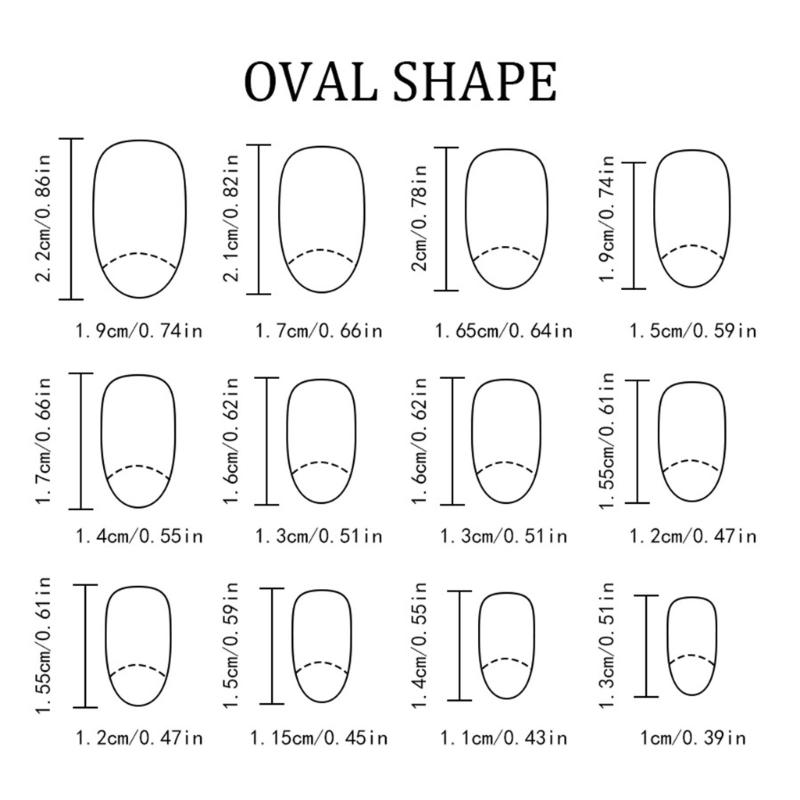 24 Pieces Short False Nail Glossy Oval Coffee Dots Full Cover Press On Nail Fashion Nail Decoration for Daily Party Wear