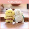 Turtle Plush Bee Pendant Bag Accessory Keychain Animal Doll Decoration Toys