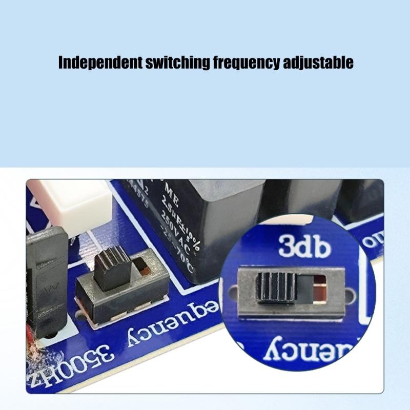 HiFi Sound Speaker Crossovers Filters, 2 Way Treble/Bass DIY Frequency Dividers for HiFi Sound Systems