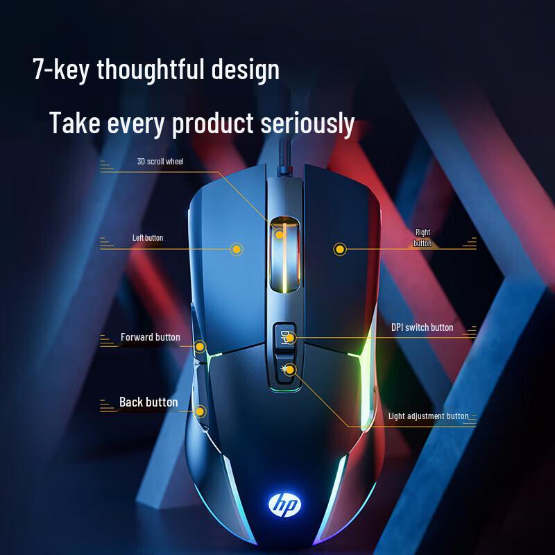 HP G260 Wired Gaming Mouse