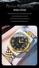 Oulishi Men's Quartz Watch: Single Calendar, Solid Band, Business Waterproof, Luminous