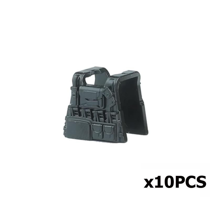 Military Building Blocks US Solider Figure M4 Gun Vest Special Force Tactical Bulletproof  Armour Weapon Accessories Bricks Toys
