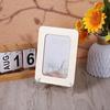 Plastic Easel Plate Display Stand Photo Picture Frame Holder for Wedding Party Desktop Decoration Folding Phone Book Racks