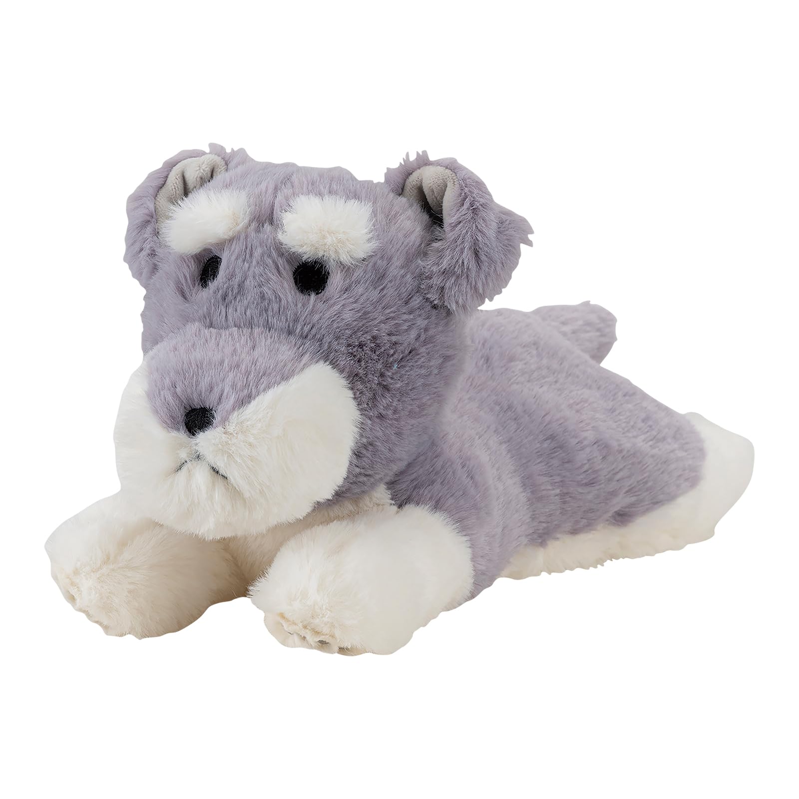 Ribheart Mini Cushion Slouchy Schnauzer 30cm in Fluffy Dog Armrest Plush Toy - (Approx. length) - 27108-77