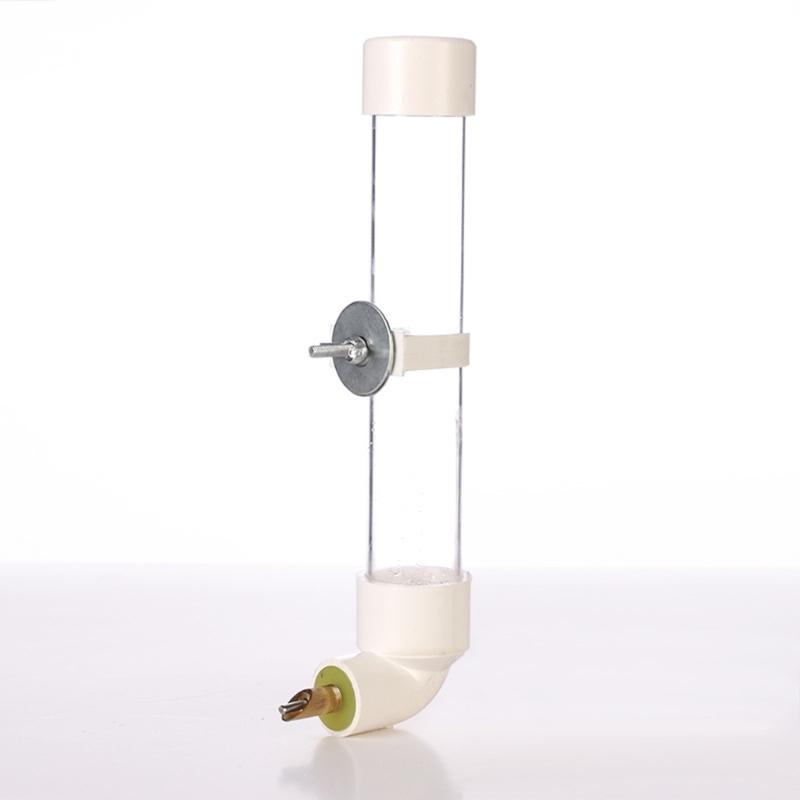 No Drip Small Animals Water Bottle Automatic Water Feeder Dispenser for Birds Ferret Rabbit 130ml No Mess for Cage