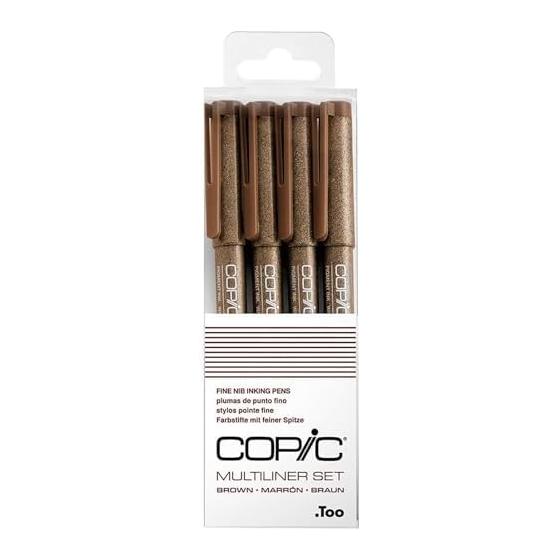 Набор Copic Multiliner [Коричневый] 12507014