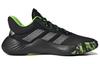 adidas DON. Ausgabe #1 J Rutschfest Leicht Niedrig geschnitten Kinder Basketballschuhe Schwarz Grün Jugendliche EF2933