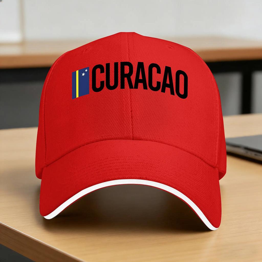 Curacao Soccer Casual Baseball Cap Tennis Skate Hip Hop Hats Spring Adjustable Couple Women Street Style Baseball Caps